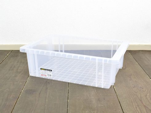 【モノタロウ】大容量収納を省スペースで実現！ 丈夫で軽く、スタッキング可能な収納「NVボックス」