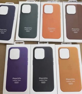 iPhone 14シリーズ用レザーケース、春の新色2つを追加？ iPhone 14のイエローと同時発表かも