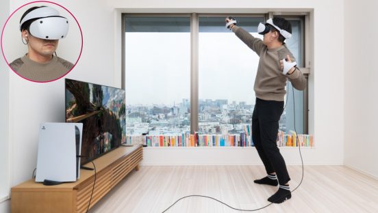 PS VR2体験記！自宅リビング壁一面をPS5環境にした編集長が沼って唸ったポイントは？