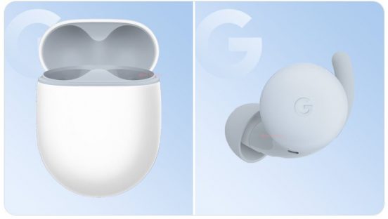 Google、Pixel Buds A-Seriesに新色「スカイブルー」追加？ 「Pixel 7a」と同時発表かも