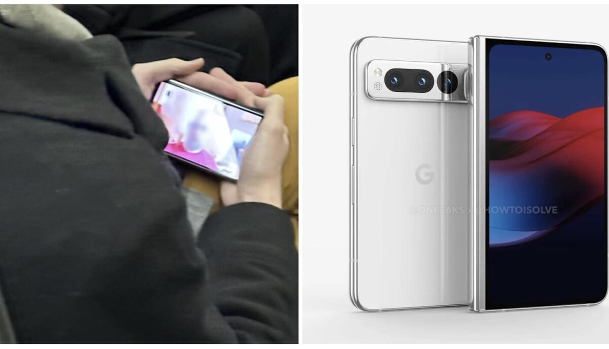 折りたたみ「Pixel Fold」の実機か!? ニューヨークの地下鉄で目撃される