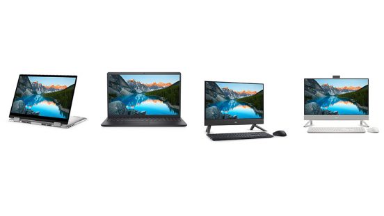 第13世代インテル Core プロセッサー搭載！ デル、ノートPCとオールインワン3モデル＋1モデルを発売