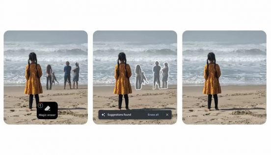 Pixelの消しゴムマジック、過去Pixelやサムスンのスマホでも使えます