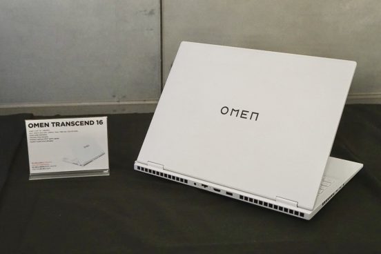 ゲーミングPCをクリエイティブ用途にも拡大するHPの新ノートPC「OMEN Transcend 16」