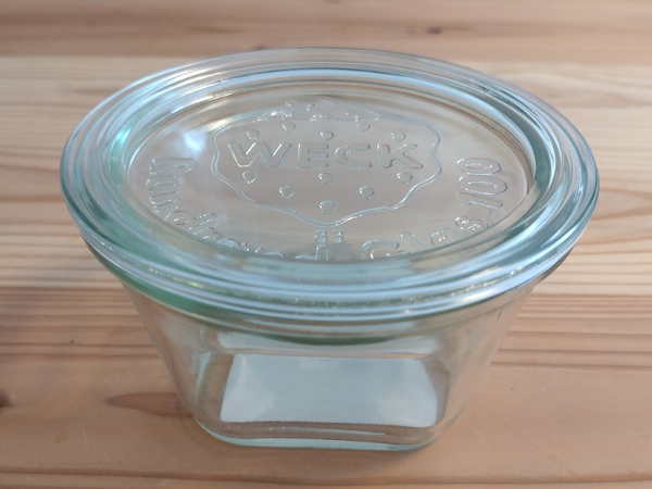 WECKが100円ショップで購入できる!? 290mlのちょうどいいサイズで保存にもお菓子作りにも！