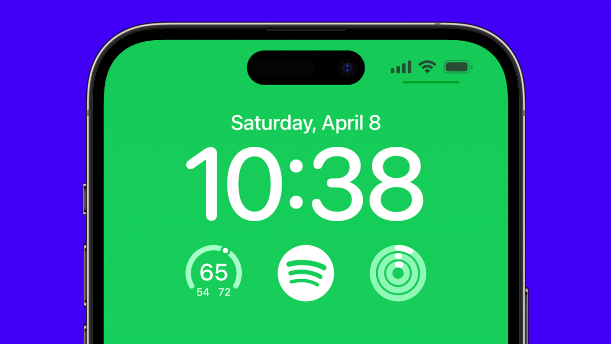 iPhoneのロック画面にSpotifyウィジェットが追加できる！ ワンタップで起動できます