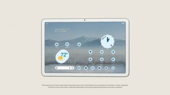 Google「Pixel Tablet」がミラノのイベントに出現！ 噂の新色もアリ