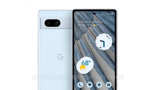爽やかなブルーのPixel 7a、詳細なデザインが判明？