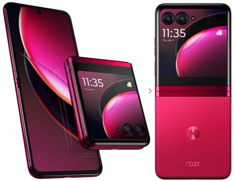 モトローラの新型タテ折りスマホ「Razr 40 Ultra」、カメラ性能とバッテリー容量が判明？ ワイヤレス充電対応かも