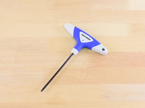 【モノタロウ】ハンドル付きで作業効率UP！ L字六角と比べると格段に回しやすい「T形ハンドル六角棒レンチ」