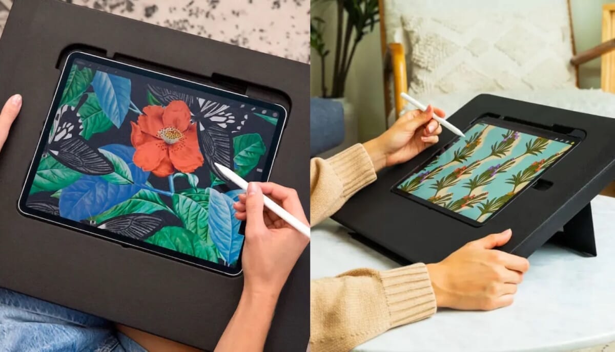 iPadを超デカく使える、スタンド付きお絵描きボードが登場