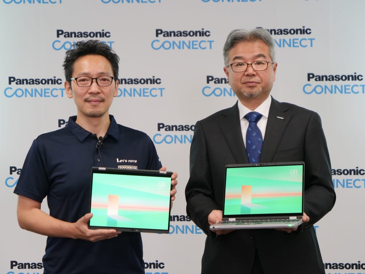 パナソニック「レッツノート」に新機種「QR」が登場。モバイルワーカーを支える軽量・頑丈・長時間の2in1