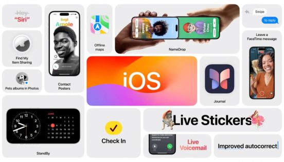 iOS 17／iPadOS 17が動作するiPhone／iPadはこちら