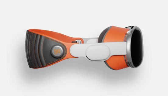 Apple Vision Proのバンドはビミョー？ なら、レザー製に替えてみる？