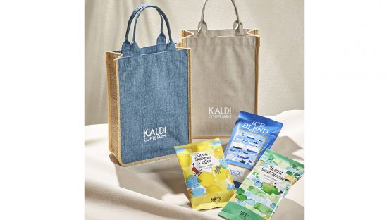 【カルディ】3種のコーヒー豆＆トートバックのお得セット「夏のコーヒーバッグ」新発売