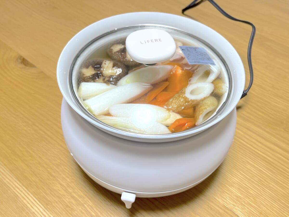 夏場は火を使わずに卓上調理が正解！ エレコムのIH卓上なべ「HOT DISH cocotte」をレビュー