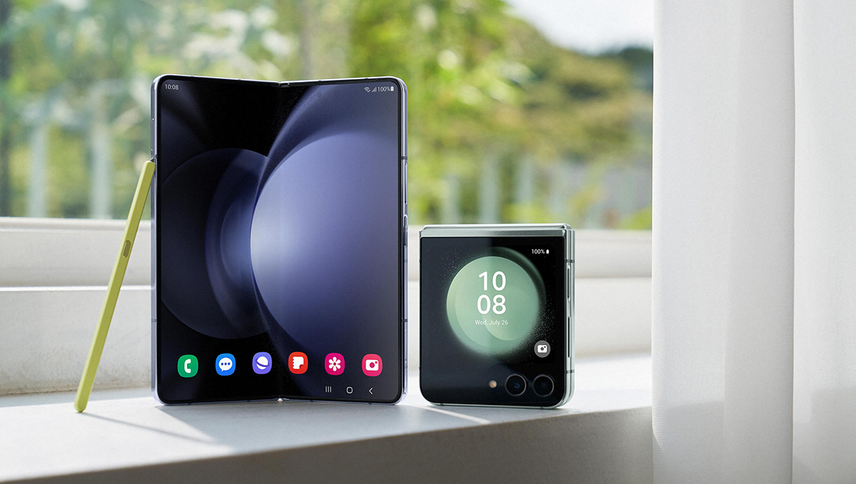 サムスン折りたたみスマホ「Galaxy Z Flip5」「Galaxy Z Fold5」登場、Flipは閉じたときの使い勝手が向上