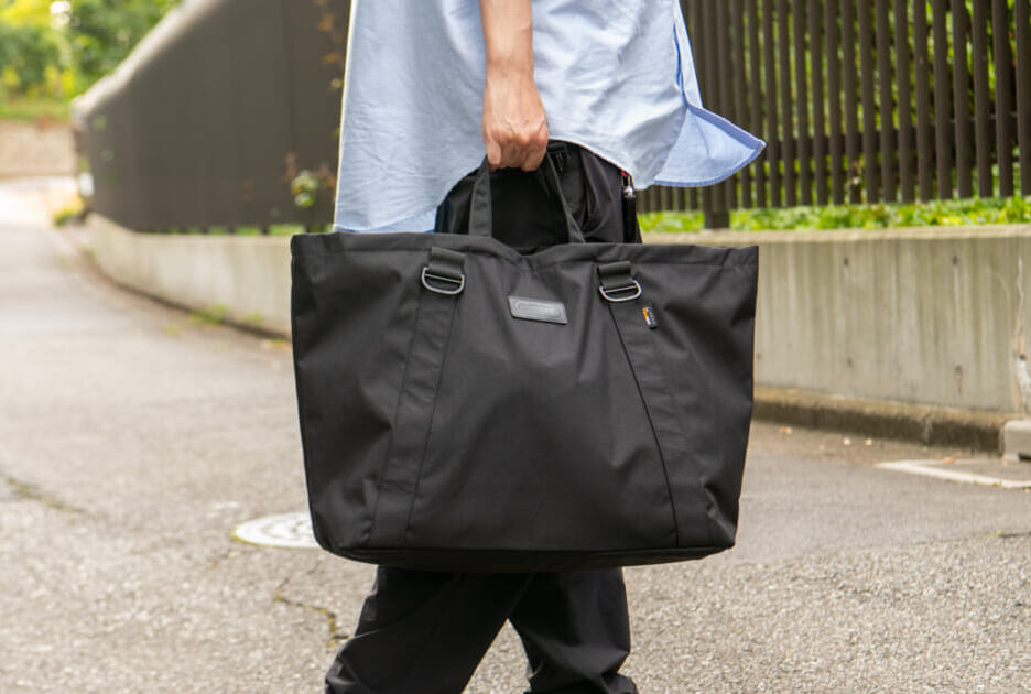 強度・耐久性、撥水性、軽量性、利便性に優れた「アウトドアプロダクツ」のトートバッグ