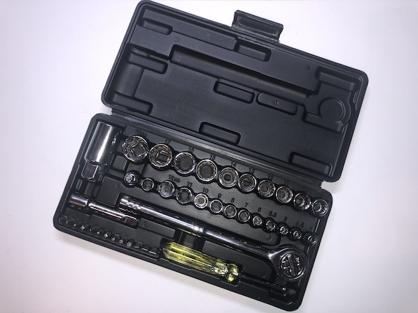 【モノタロウ】40PCSで約2000円！ 凄まじいコスパのソケットレンチセット