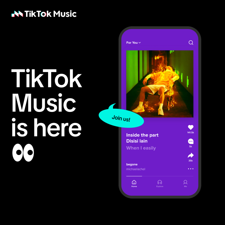 TikTokが海外で音楽ストリーミングサービスを開始！ SNS機能や友達との共同プレイリストもあり