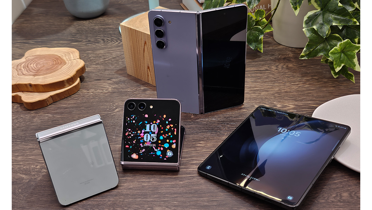 サムスン折りたたみスマホが日本にも登場。個性が光る「Galaxy Z Flip5」、一台二役の「Galaxy Z Fold5」
