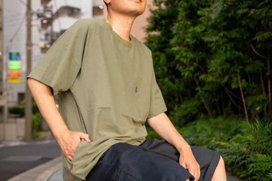 NANGAのクルーネックTシャツがキモチいいぃぃ。「ドットエア」がいい仕事してます