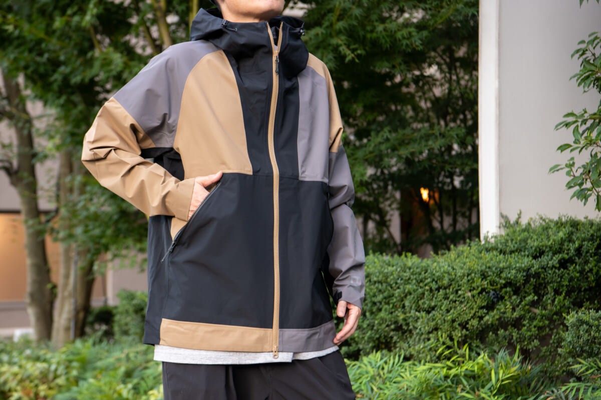 メレル ジャパン カプセル「GORE-TEX SHELL」は耐水・防風性が高くてうれしい限り
