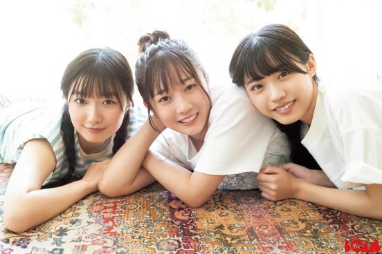 僕が見たかった青空・金澤亜美＆須永心海＆萩原心花が爽やか笑顔で青春グラビア【独占カット】
