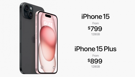 iPhone 15／iPhone 15 Plusが発表、4800万画素カメラにUSB-C！ 価格は799ドル（約12万円）から