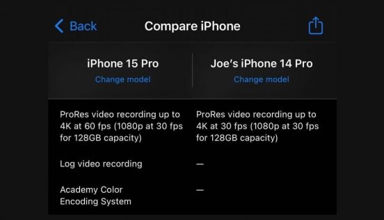 えっ……iPhone 15 Proの128GBモデル、動画撮影に制限アリ