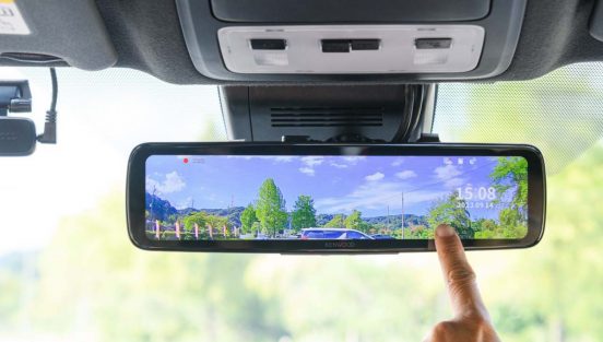新機能「斜め後方障害物警告」の実力は？ ケンウッド最新ミラレコ「DRV-EM4800」を試乗でチェック