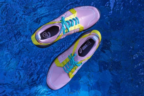 アシックス「GEL-LYTE III CM 1.95」がCFCLとコラボ！ スタイリッシュなカラーリングが特徴