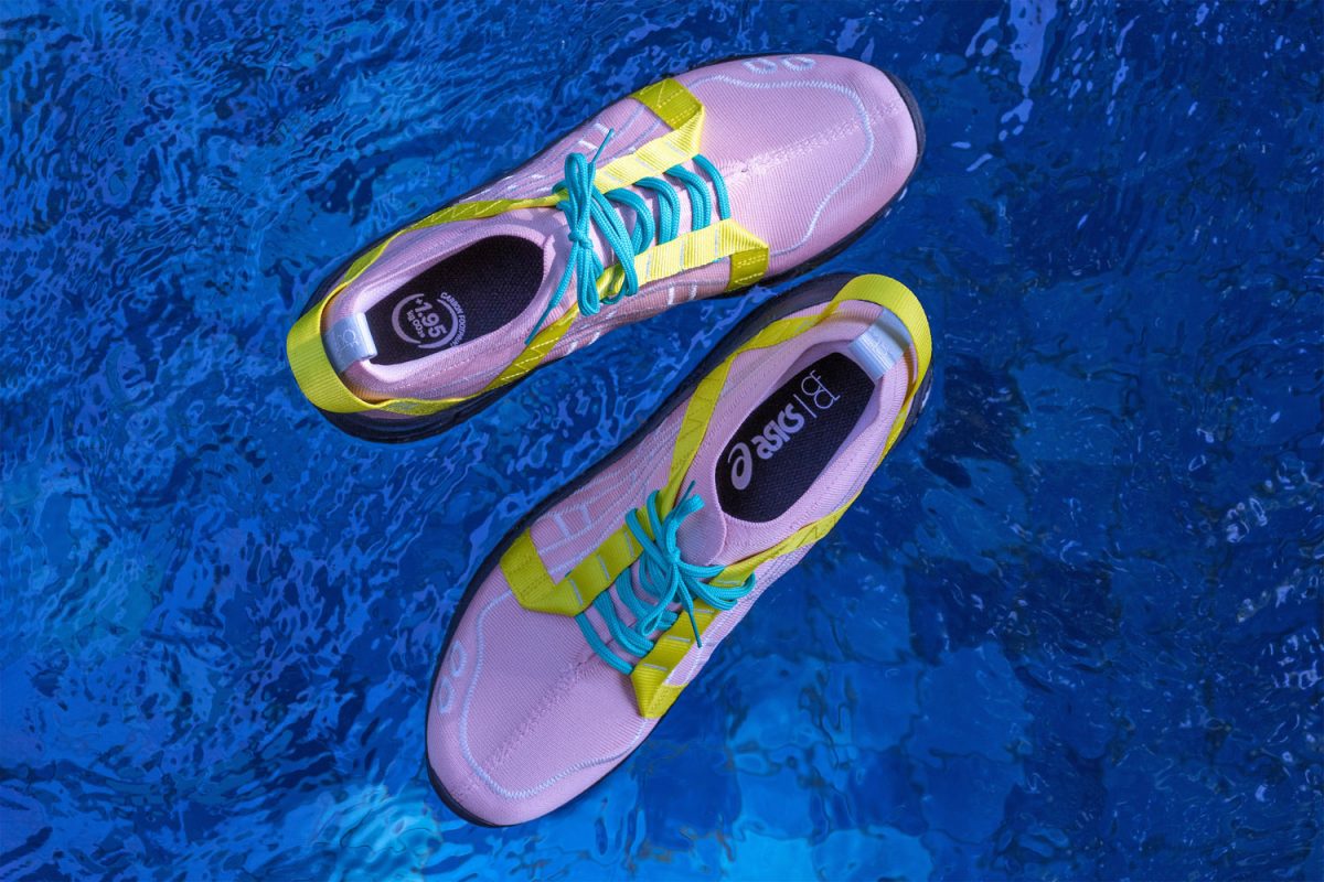 アシックス「GEL-LYTE III CM 1.95」がCFCLとコラボ！ スタイリッシュなカラーリングが特徴