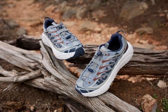 HOKAの新モデル「マファテ スリー2」はレトロなスタイルが新しさを感じさせる