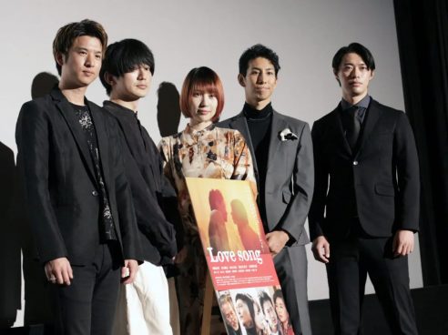 増田有華、現場での歌唱シーン一発撮りに「負けてたまるかと思った」映画「Love song」公開記念舞台挨拶
