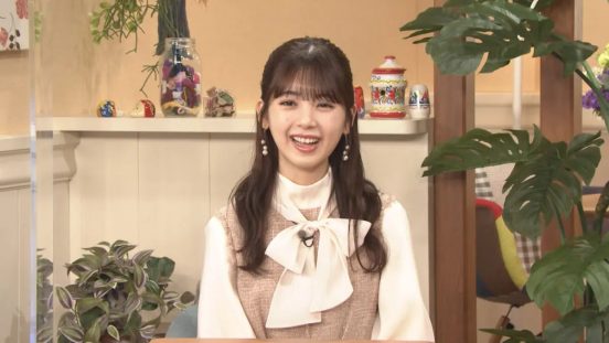 乃木坂46・筒井あやめが『世界動画ニュース』にゲスト出演　ポジティブな感想にMC小峠英二からツッコミも