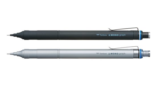 ペン先シェイプアップ！ 消しゴムにロック機構搭載、しっとりグリップのシャープペンシル「モノグラフ ファイン」