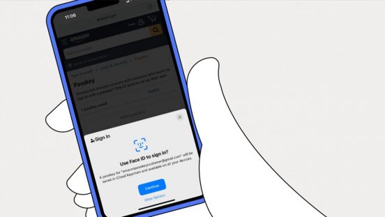 アマゾン、「パスワードなしログイン」のパスキーに対応。iPhoneの顔パスでサインインできる！