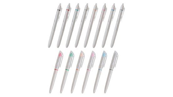 シンプルボディに7色のトレンドカラーインキ！ 「大学生」をターゲットにした消せるボールペン「フリクション Waai」
