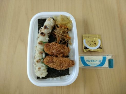 のり弁とカキフライ、最強じゃん！ 期間限定「カキフライ×のり弁 カキフライのり弁当」