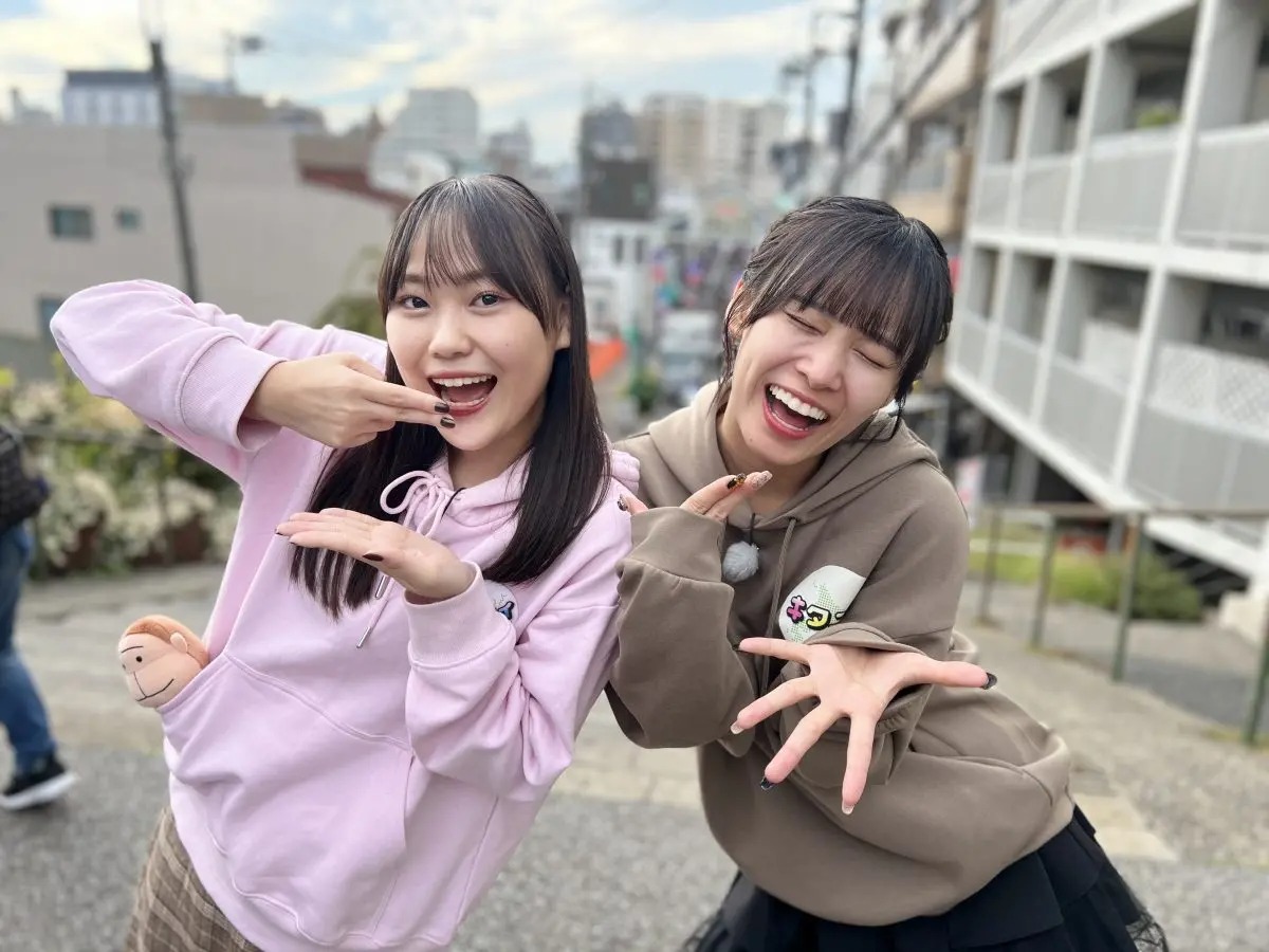 OCHA NORMA石栗奏美＆Juice＝Juice工藤由愛が谷中銀座商店街でアポなしぶらりロケに初挑戦！『キタに恋した！』