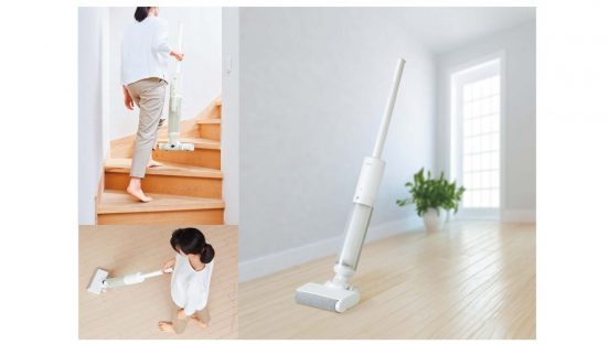 スティック新市場で確かな存在感！ 2in1タイプなAQUAの「WIPEL（ワイプル）」は水拭きと吸引掃除が同時にできてお手入れもラクラク
