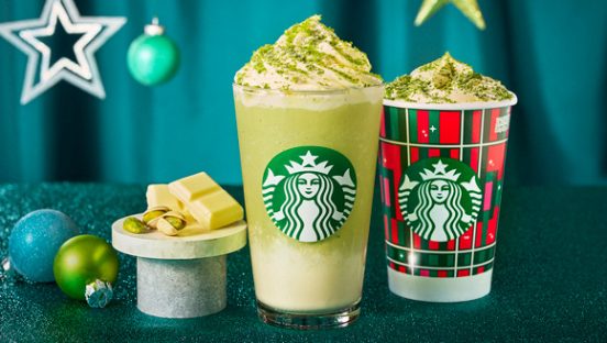 スターバックス新作「メルティホワイト ピスタチオ フラペチーノ」「メルティホワイト ピスタチオ モカ」登場！