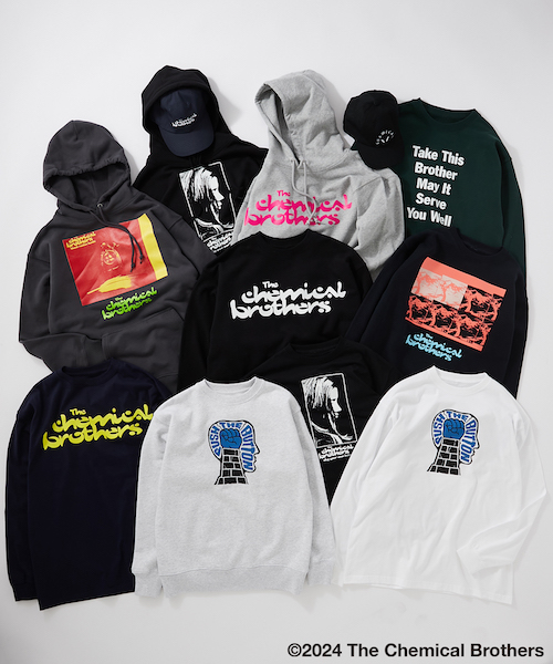 アツいぜ！「The Chemical Brothers」活動初期～中期のアートワークがデザインされたカプセルコレクションが登場