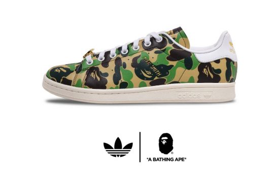 A BATHING APEブランド創業30周年のアニバーサリーイヤーの集大成「STAN SMITH BAPE」