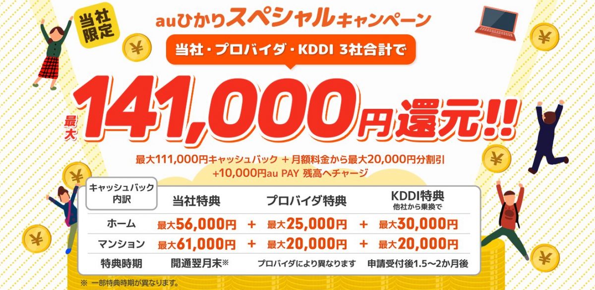 auひかり×NEXT