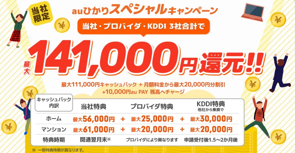 auひかり×NEXT