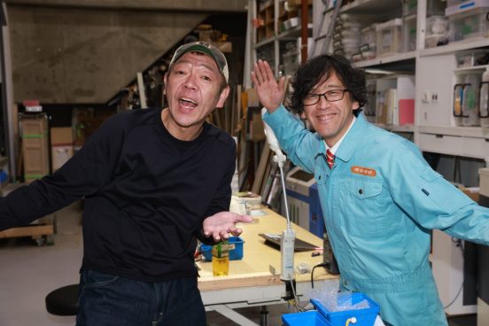 500年後にはトップに!?　ナンセンスマシーンを開発し続ける明和電機・土佐信道の創作の極意に玉袋筋太郎が迫る！