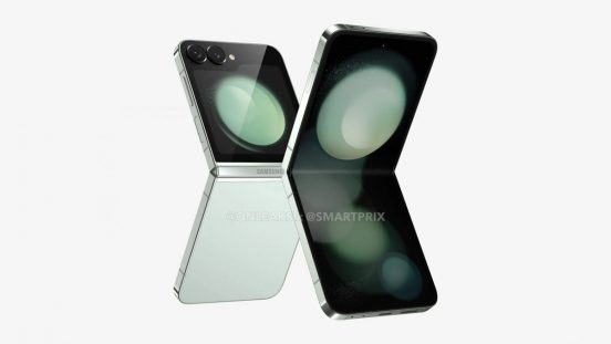 次期「Galaxy Z Flip6」の予想CG画像が登場！ フラットデザインになり、バッテリー容量は増える？