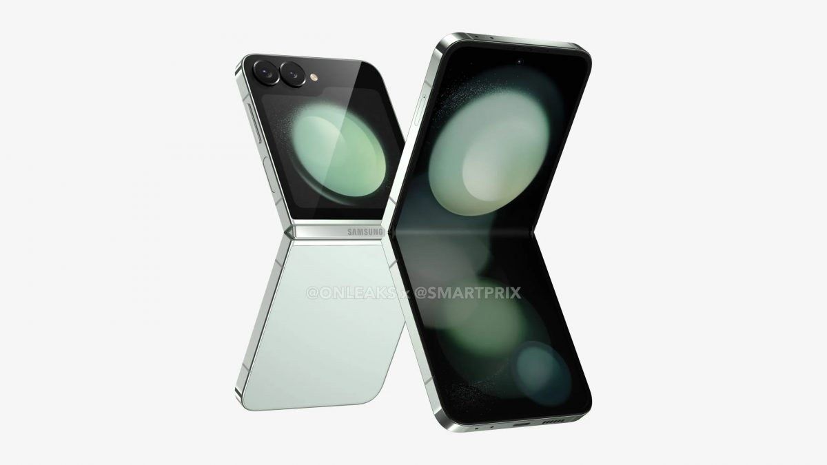 次期「Galaxy Z Flip6」の予想CG画像が登場！ フラットデザインになり、バッテリー容量は増える？
